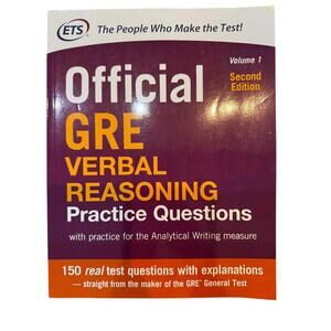 Official GRE Verbal Reasoning Practice Questions | Volume 1 - 2nd Edition